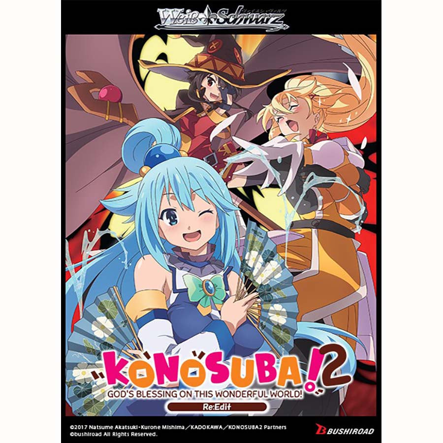 Weiss Schwarz: Konosuba God's Blessing on this Wonderful World Re: Edit Booster Box *Expected Release Date 11-21-2025*
