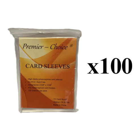 Premier Choice: Penny Sleeves Case of 100 Premier Choice: Penny Sleeves Case of 100