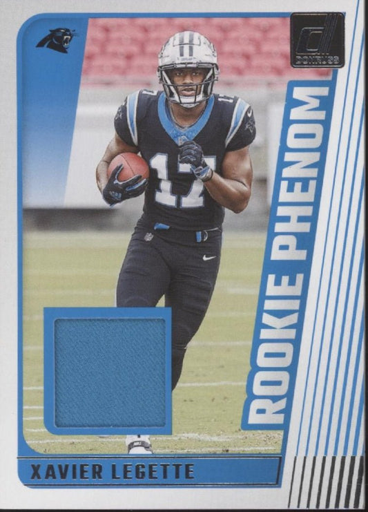 Xavier Legette 2024 Panini Donruss Rookie Phenom Swatch RC RPJ - XLE - Collector Store LLC