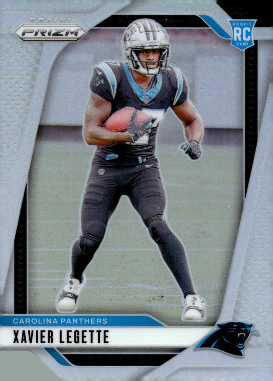 Xavier Legette 2024 Panini Prizm Silver Prizm RC #398 - Collector Store LLC