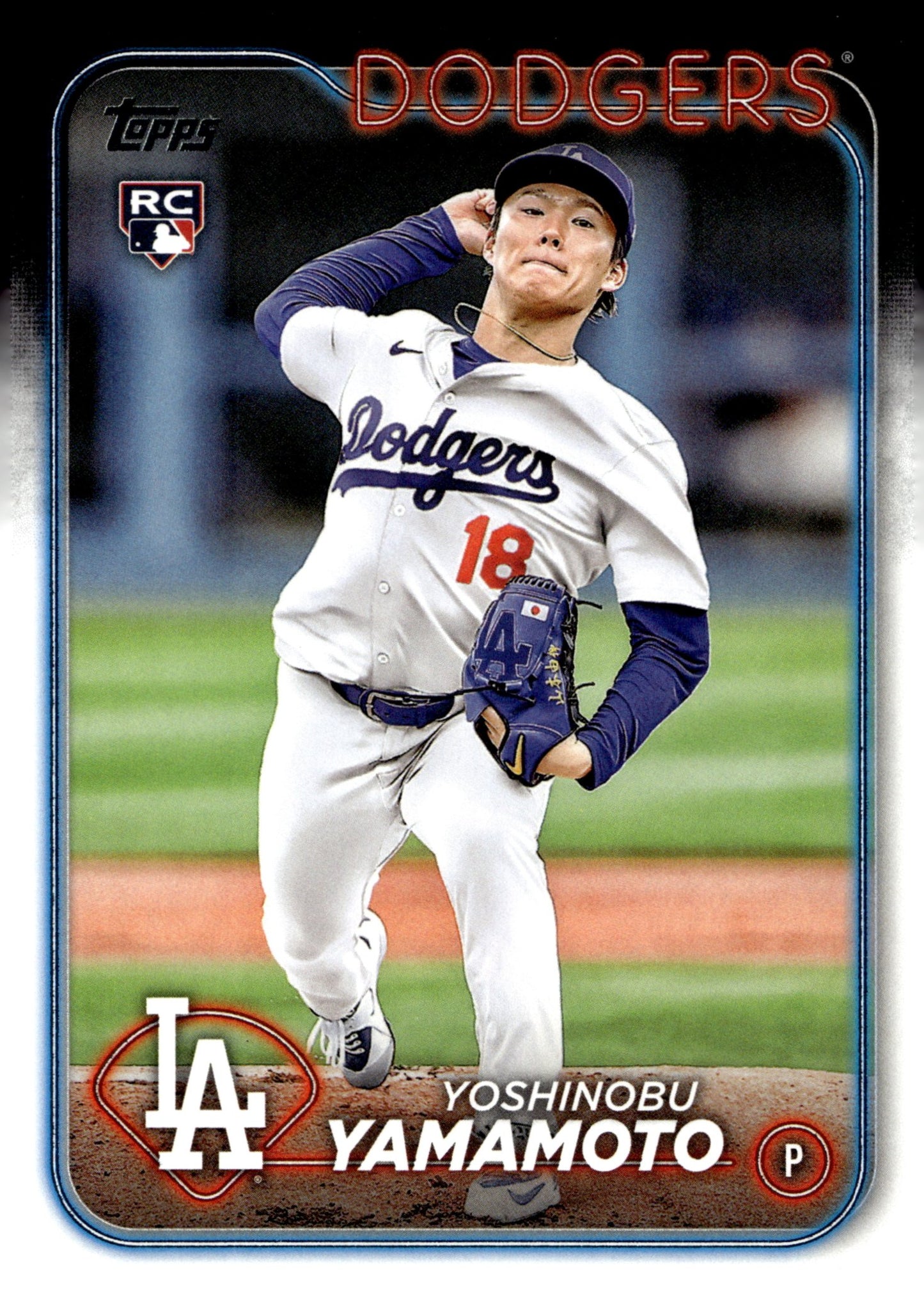 Yoshinobu Yamamoto 2024 Topps Series 2 RC #553 #3 - Collector Store LLC