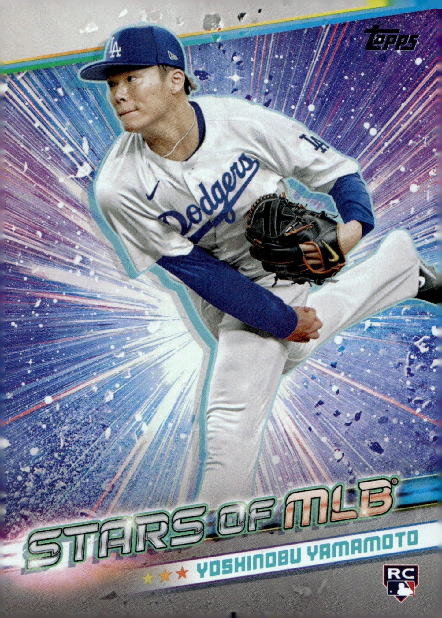 Yoshinobu Yamamoto 2024 Topps Series 2 Stars of the MLB RC #SMLB - 57 - Collector Store LLC