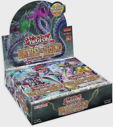 Yu - Gi - Oh! Battles of Legend: Monstrous Revenge Booster Box - Collector Store LLC