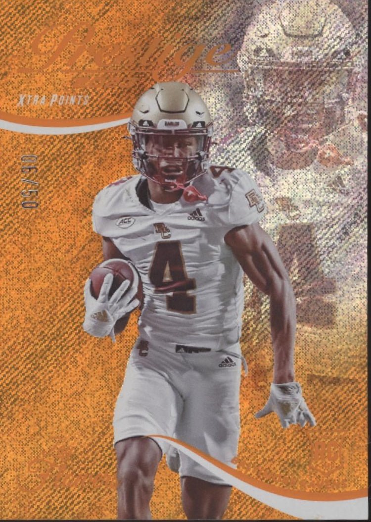 Zay Flowers 2023 Panini Prestige Xtra Points Orange 06/50 390 - Collector Store LLC