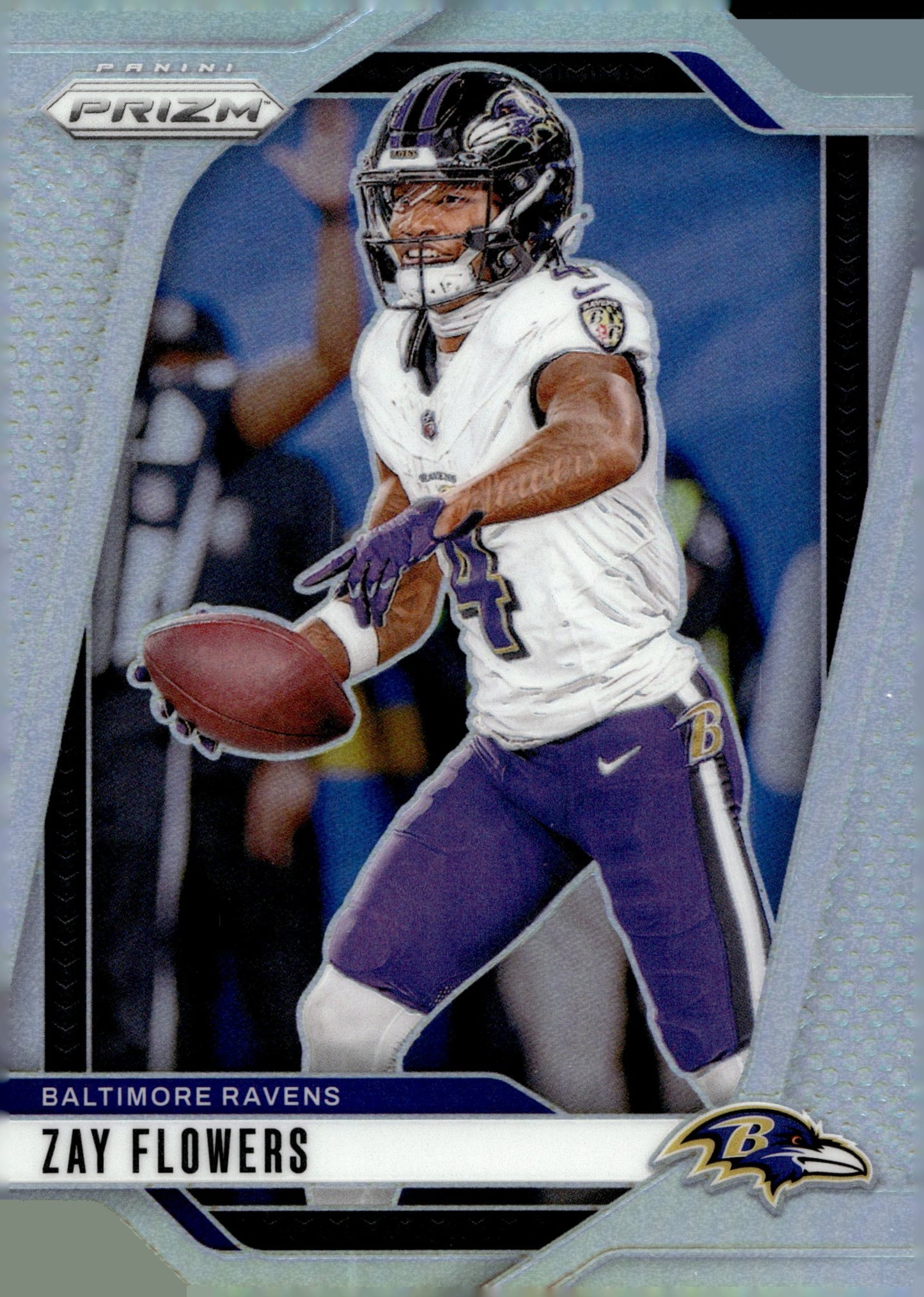 Zay Flowers 2024 Panini Prizm Silver Prizm #21 #1 - Collector Store LLC
