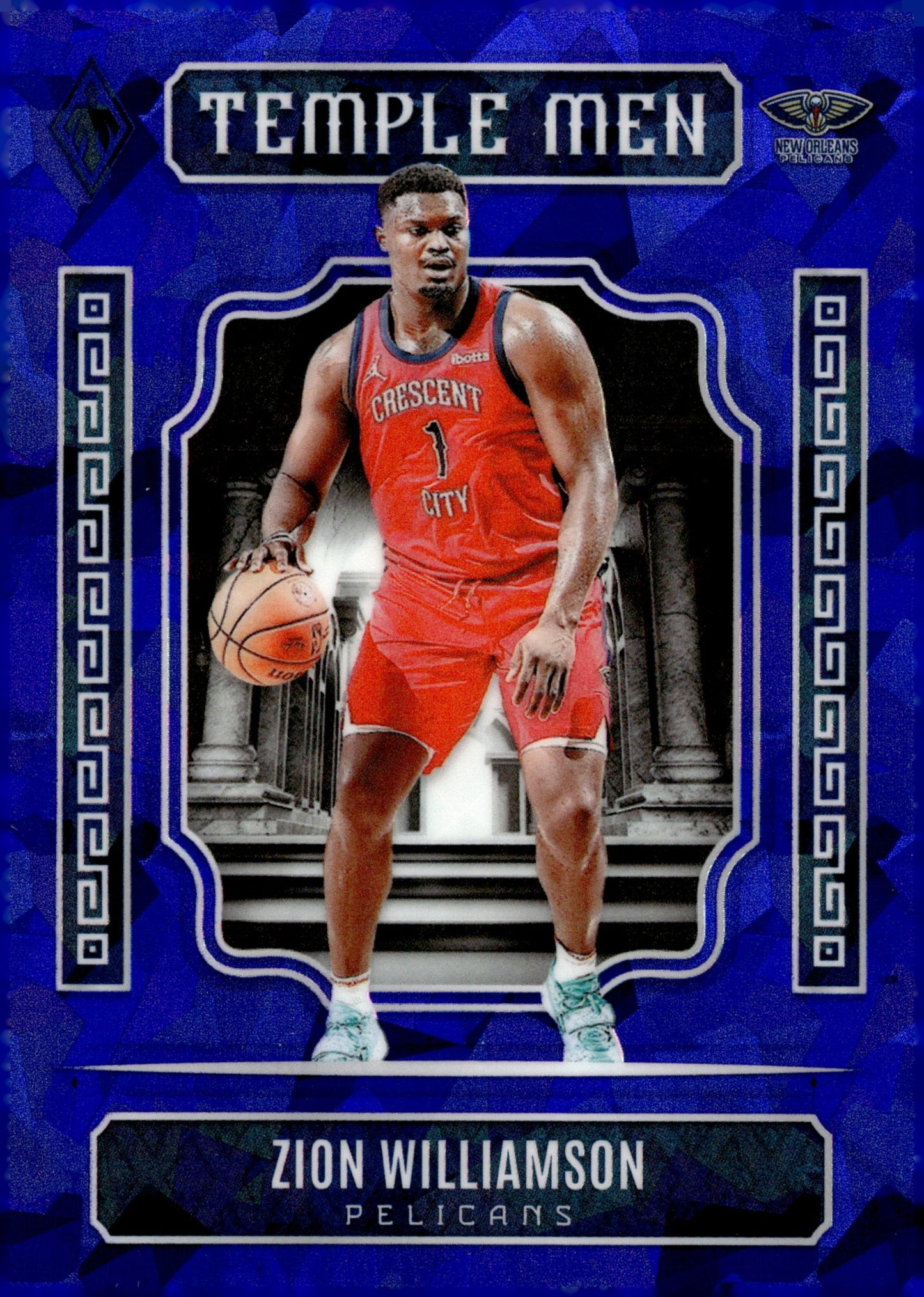 Zion Williamson 2023 - 24 Panini Phoenix Temple Men Purple Ice Prizm #6 - Collector Store LLC
