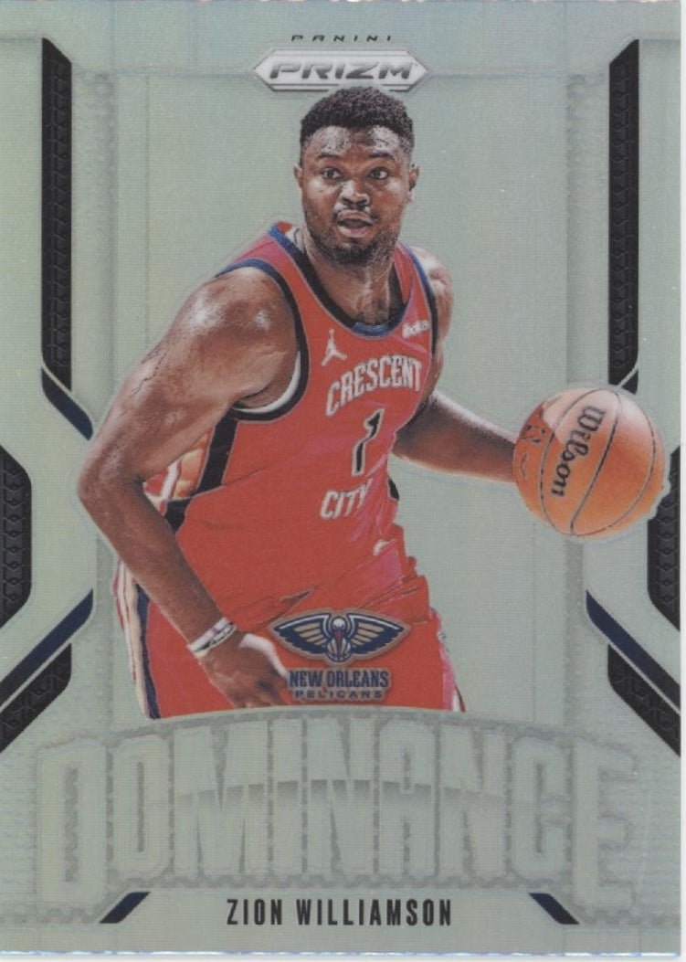 Zion Williamson 2024 - 25 Panini Prizm Dominance Prizm 22 - Collector Store LLC