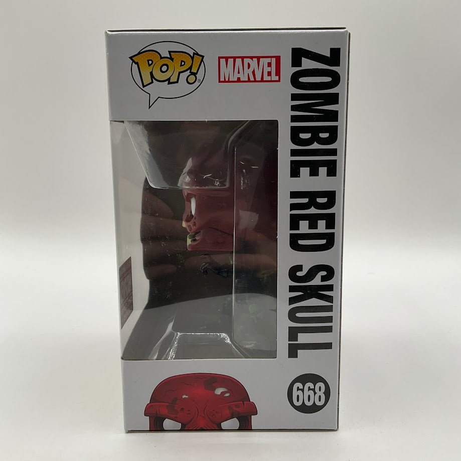 Zombie Red Skull Funko Pop! Marvel Zombies #668 Marvel Collector Corps - Collector Store LLC