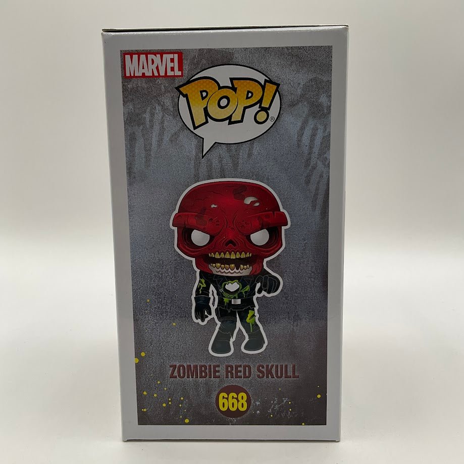 Zombie Red Skull Funko Pop! Marvel Zombies #668 Marvel Collector Corps - Collector Store LLC