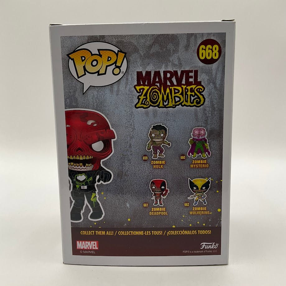 Zombie Red Skull Funko Pop! Marvel Zombies #668 Marvel Collector Corps - Collector Store LLC