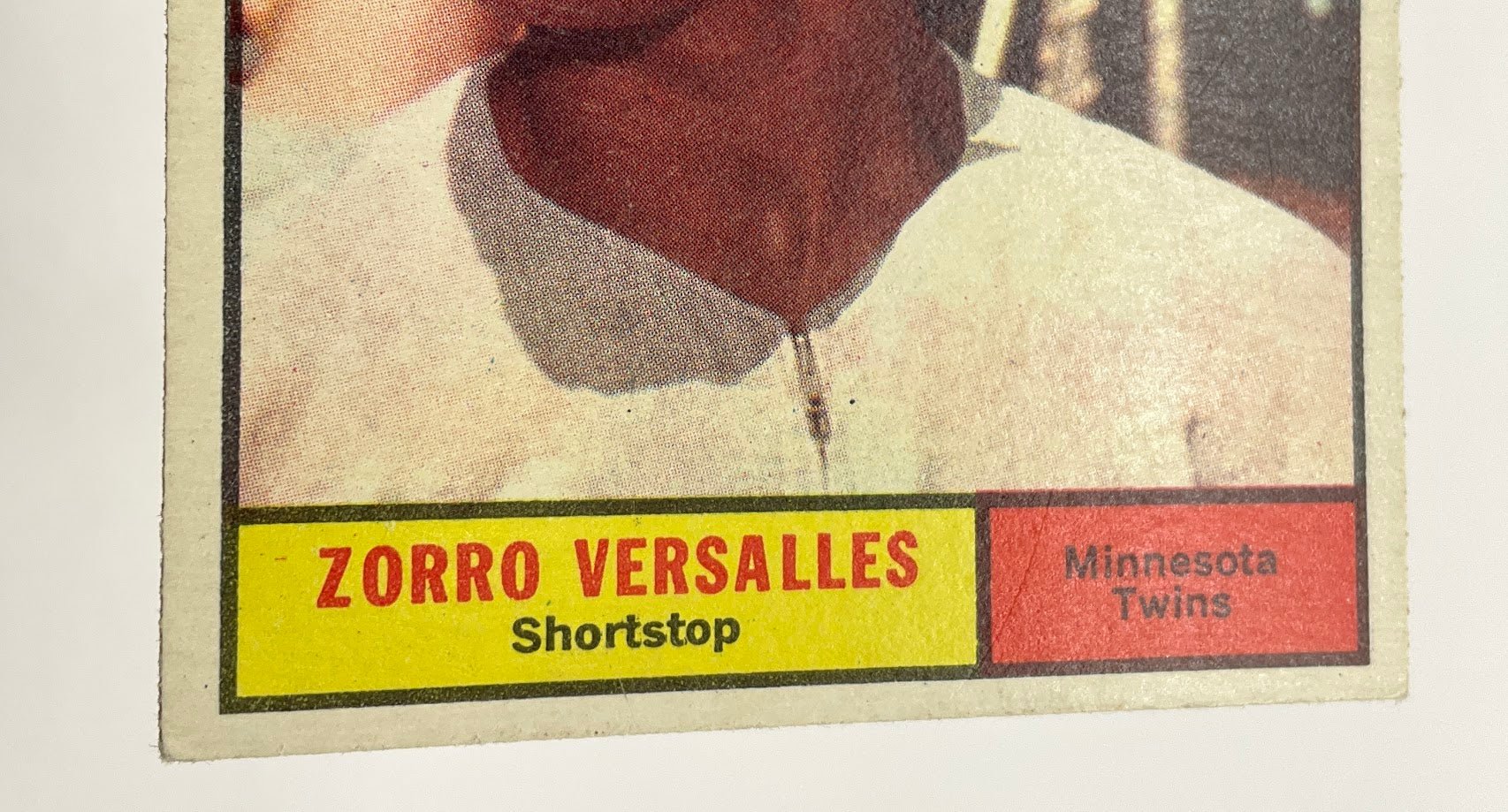 Zorro Versalles 1961 Topps 21 Minnesota Twins EX - Collector Store LLC