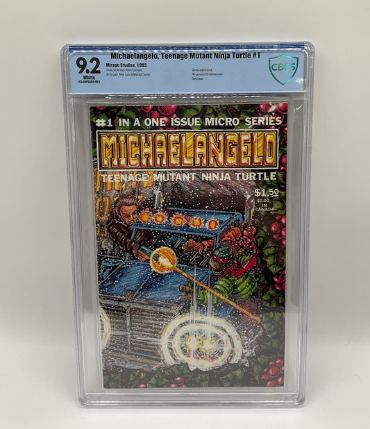 Michaelangelo Teenage Mutant Ninja Turtle #1 Mirage Studios 1985 CBCS 9.2