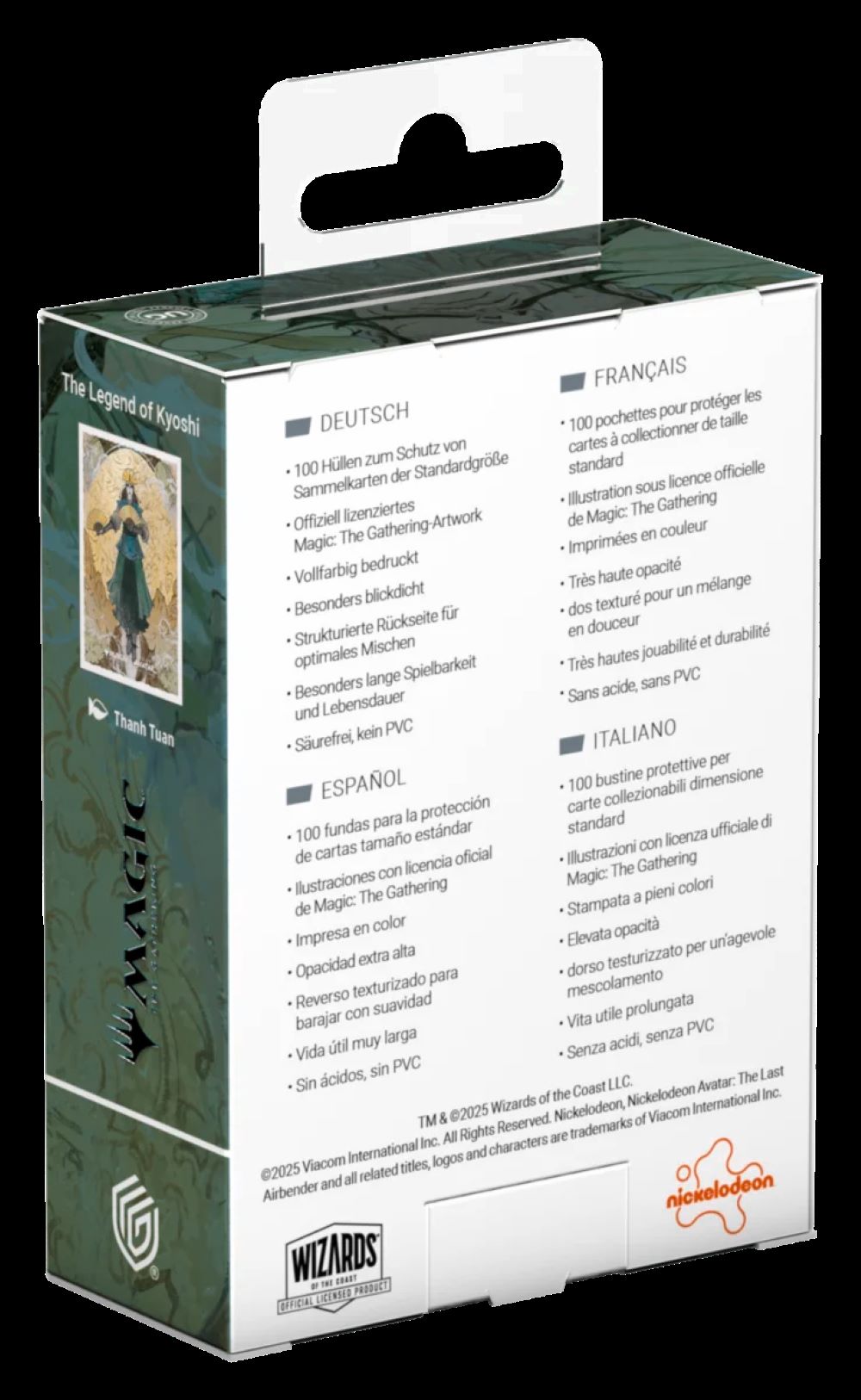 Ultimate Guard: MTG Avatar the Last Airbender Sleeves - The Legend of Kyoshi