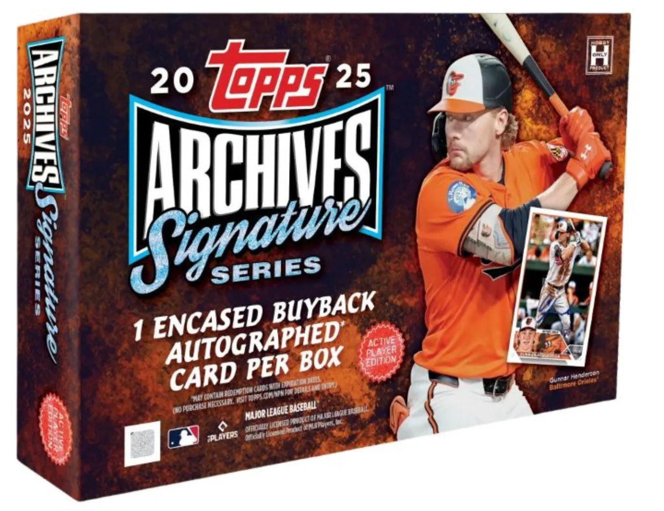2025 Topps Archives Baseball Signature Series Active Player Edition Hobby Box
