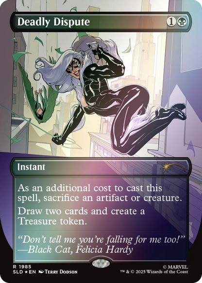 Magic the Gathering: Secret Lair x Marvel - Spider-Man: Villainous Plots [Rainbow Foil Edition]