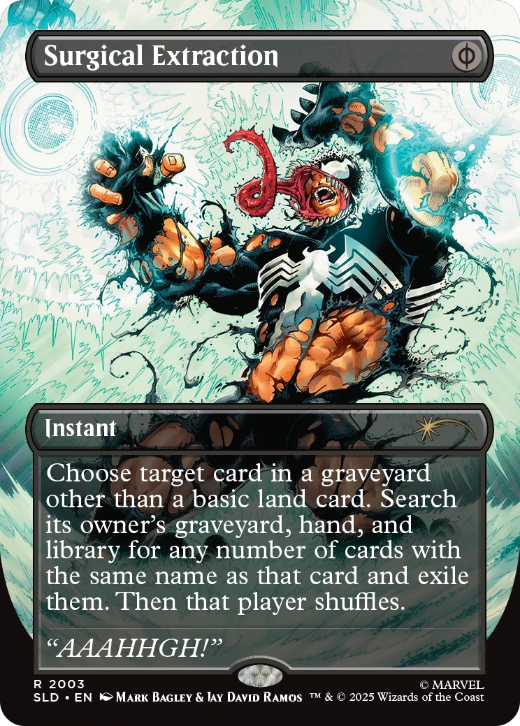 Magic the Gathering: Secret Lair x Marvel - Spider-Man: Venom Unleashed (Colors)