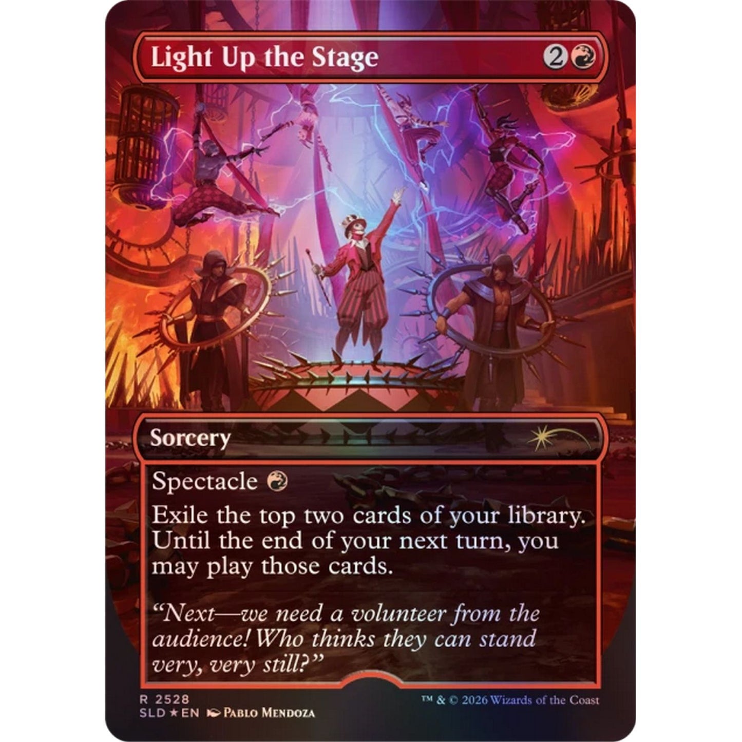 Magic the Gathering Secret Lair - Viva Las Rakdos Foil Edition