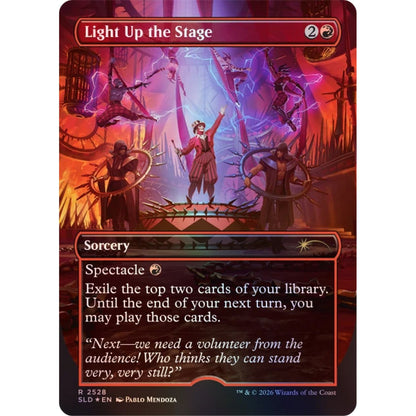 Magic the Gathering Secret Lair - Viva Las Rakdos Foil Edition