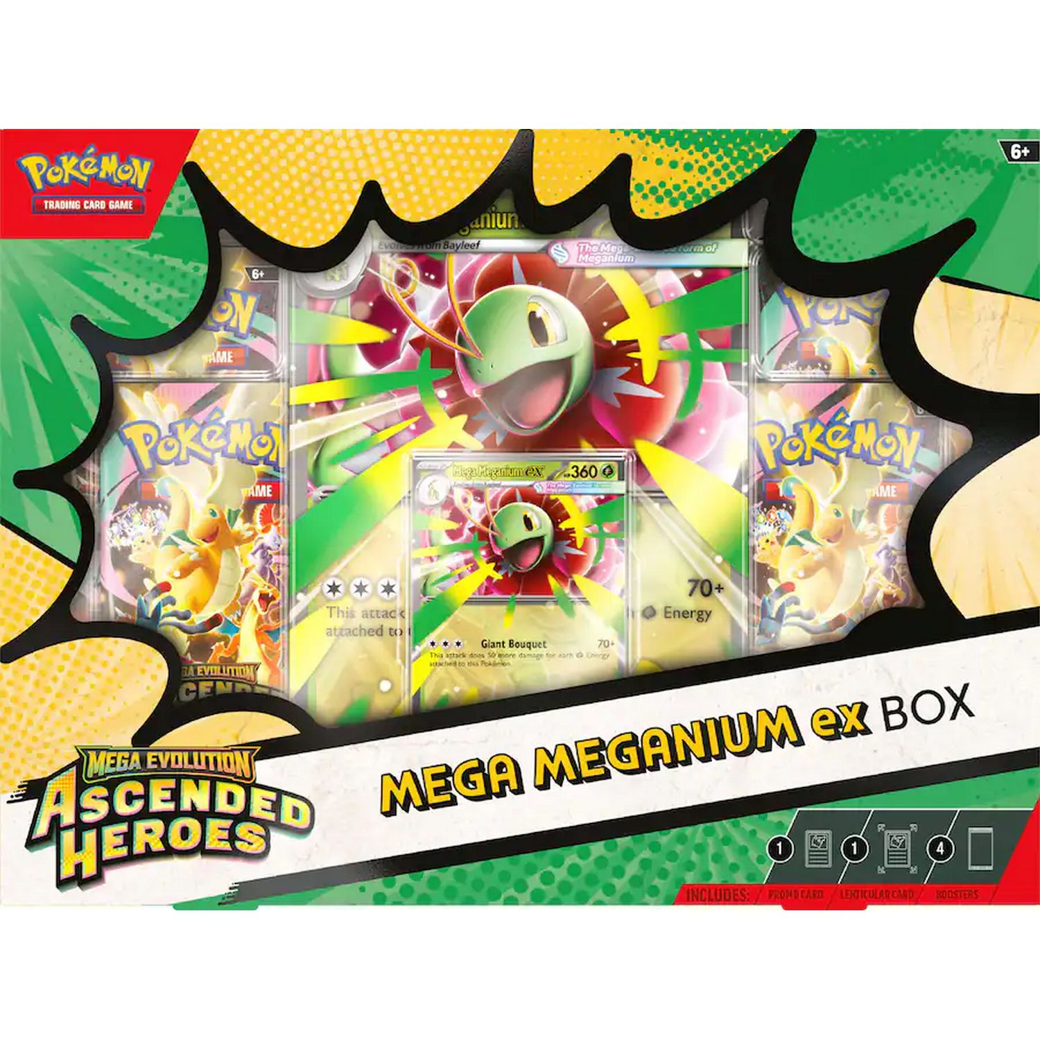 Pokemon Mega Evolution Ascended Heroes Mega ex Box Pokemon Mega Evolution Ascended Heroes Mega ex Box