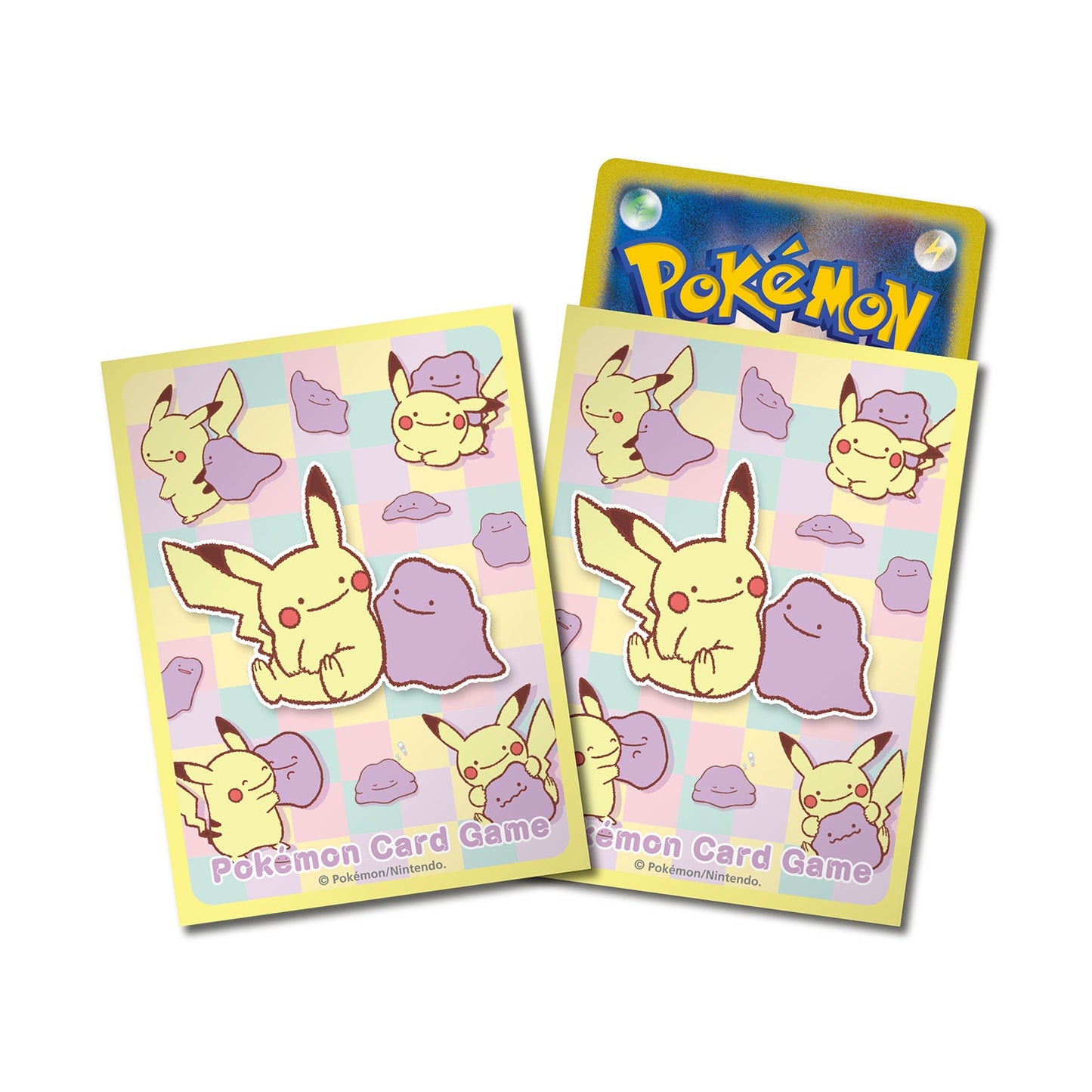 Pokemon: Ditto Pikachu and Ditto Sleeves (Japanese Pokemon Center Exclusive)