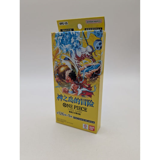 One Piece TCG: Adventure on Kami's Island Chinese 6ct Pack Box (OPC-15)