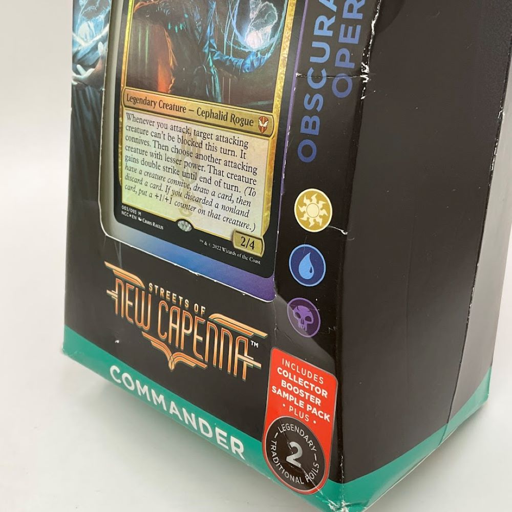 Magic the Gathering: Streets of New Capenna Commander Deck - Obscura Operation #1 *See Picture for Condition*