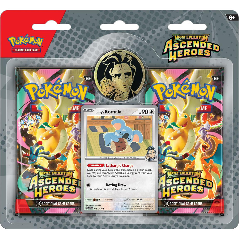 Pokemon ME2.5 Ascended Heroes 2-Pack Blisters