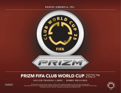 2025 Panini Prizm Fifa Club World Cup Soccer Hobby Mega Box