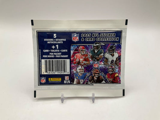 2025 Panini Football Sticker Pack