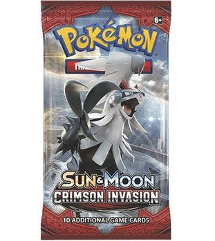 Pokemon: Sun & Moon Crimson Invasion Booster Pack