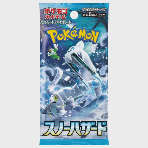 Pokemon: Snow Hazard Japanese Booster Pack (sv2P)