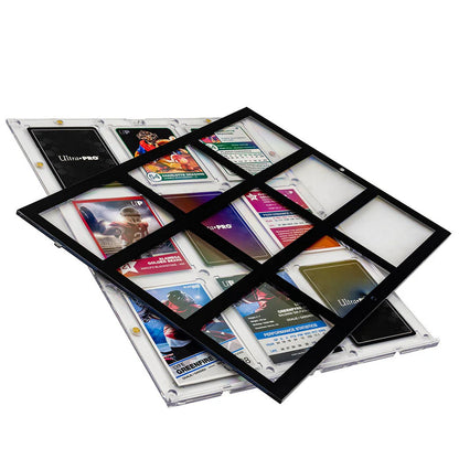 Ultra Pro 35PT 9-Card Black Border UV One Touch Magnetic Holder
