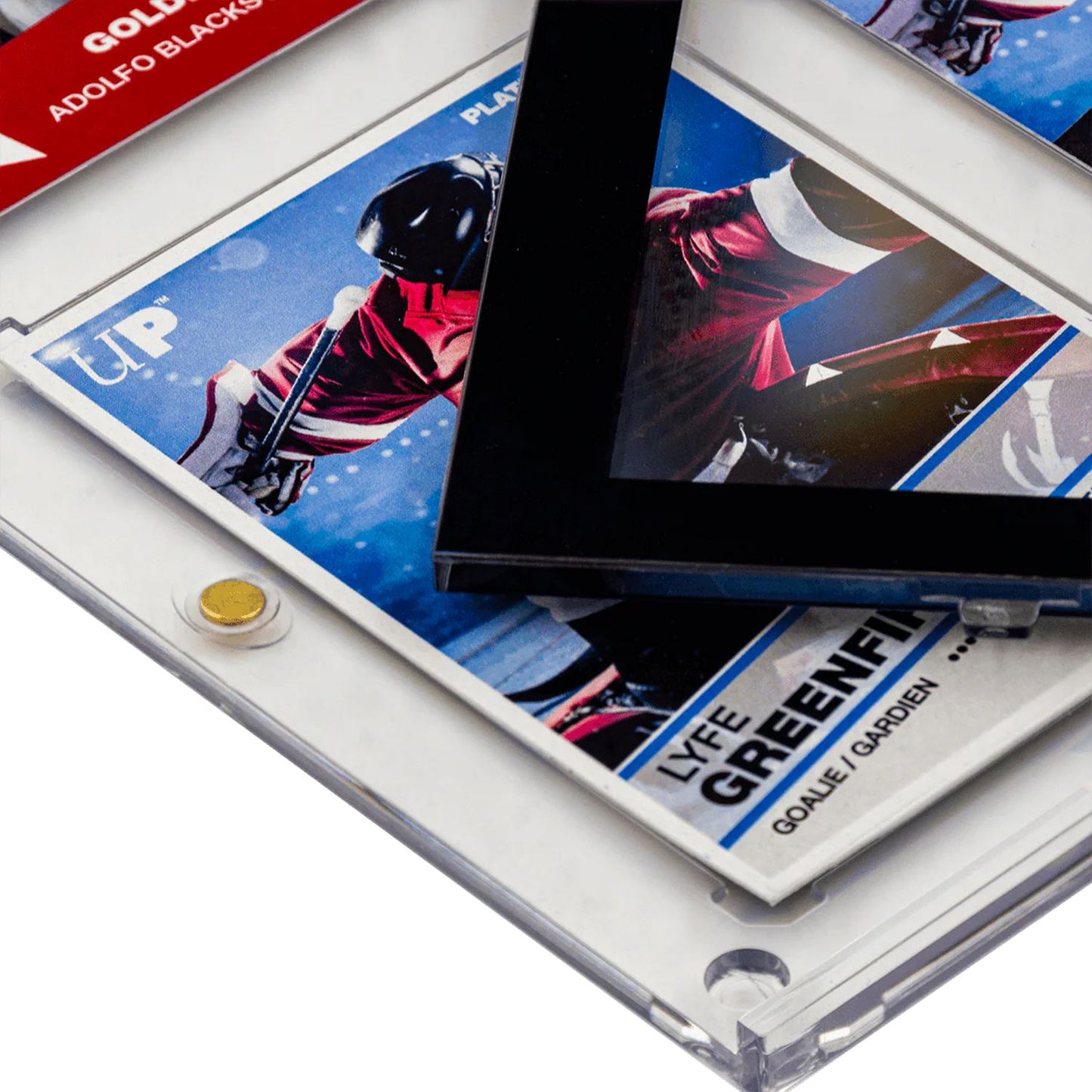 Ultra Pro 35PT 9-Card Black Border UV One Touch Magnetic Holder