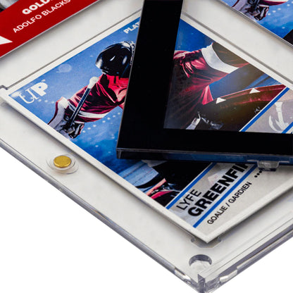 Ultra Pro 35PT 9-Card Black Border UV One Touch Magnetic Holder