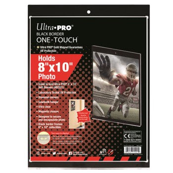 Ultra Pro: 8" x 10" Black Border UV ONE-TOUCH Magnetic Holder