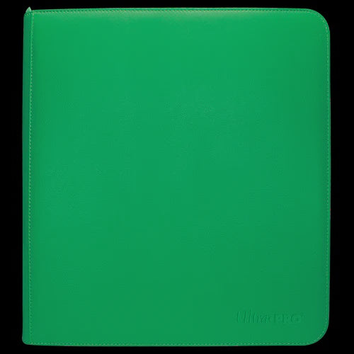 Ultra Pro: Vivid 12-Pocket Zippered PRO-Binder (Green)