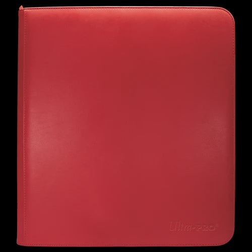 Ultra Pro: Vivid 12-Pocket Zippered PRO-Binder (Red)