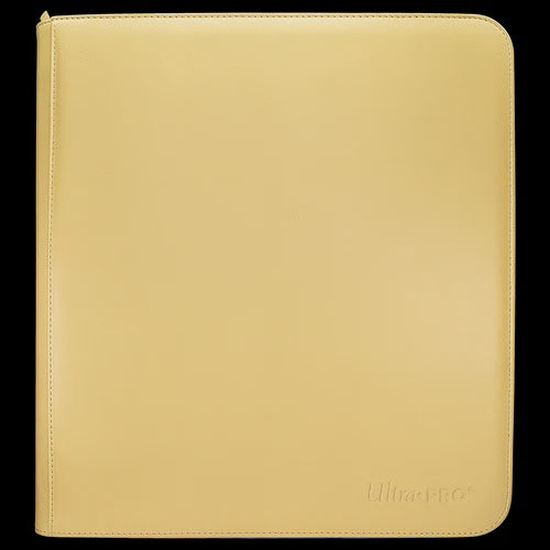 Ultra Pro: Vivid 12-Pocket Zippered PRO-Binder (Yellow)