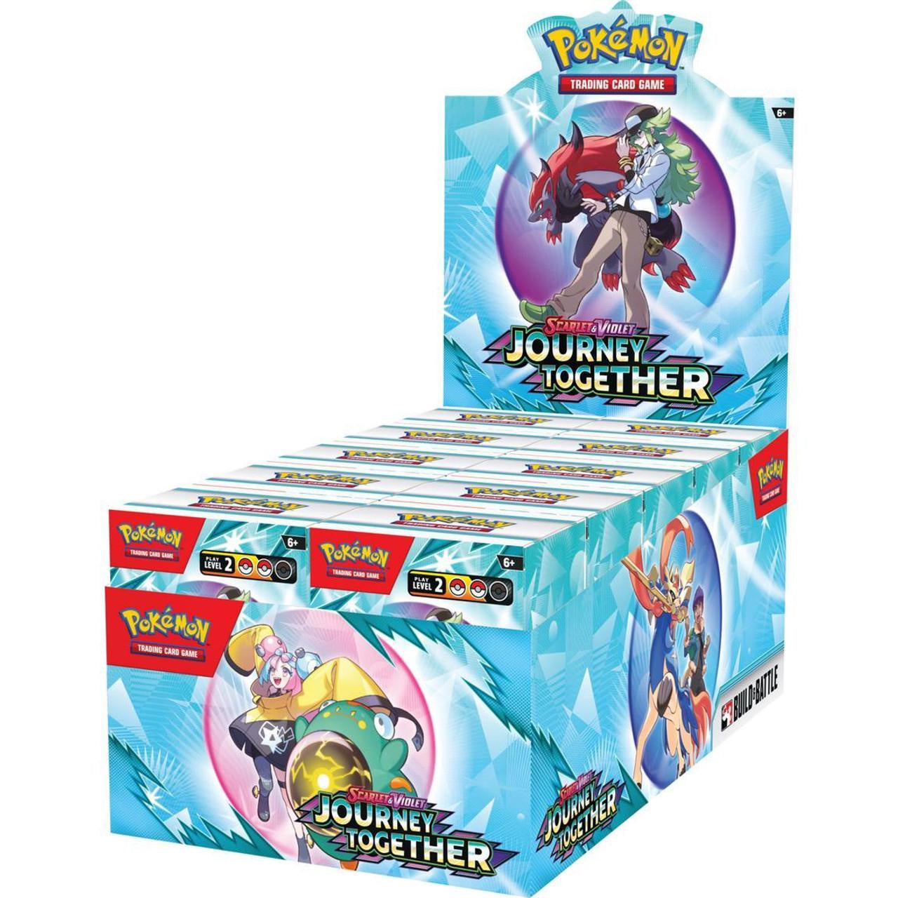 Pokemon: Scarlet & Violet Journey Together Build & Battle Display