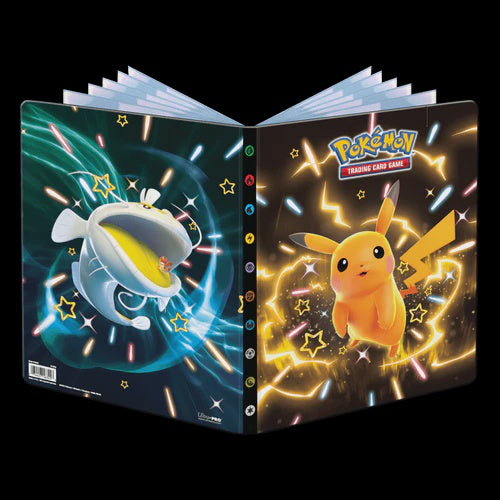 Ultra Pro: Scarlet and Violet Shiny Pikachu, Dondozo, and Tatsugiri 9-Pocket Portfolio for Pokémon