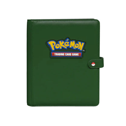 Ultra Pro: 4-Pocket Premium Snap Binder Pokemon Green