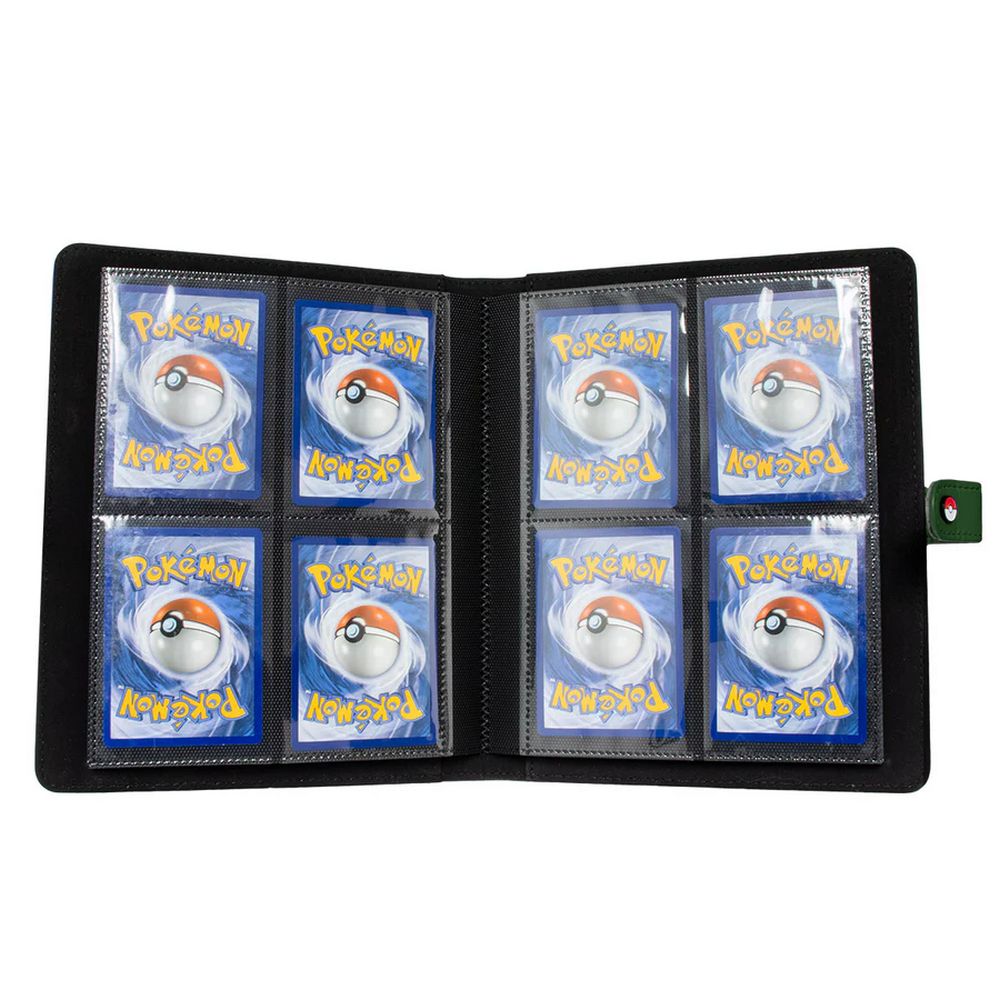 Ultra Pro: 4-Pocket Premium Snap Binder Pokemon Green