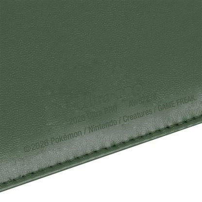 Ultra Pro: 4-Pocket Premium Snap Binder Pokemon Green
