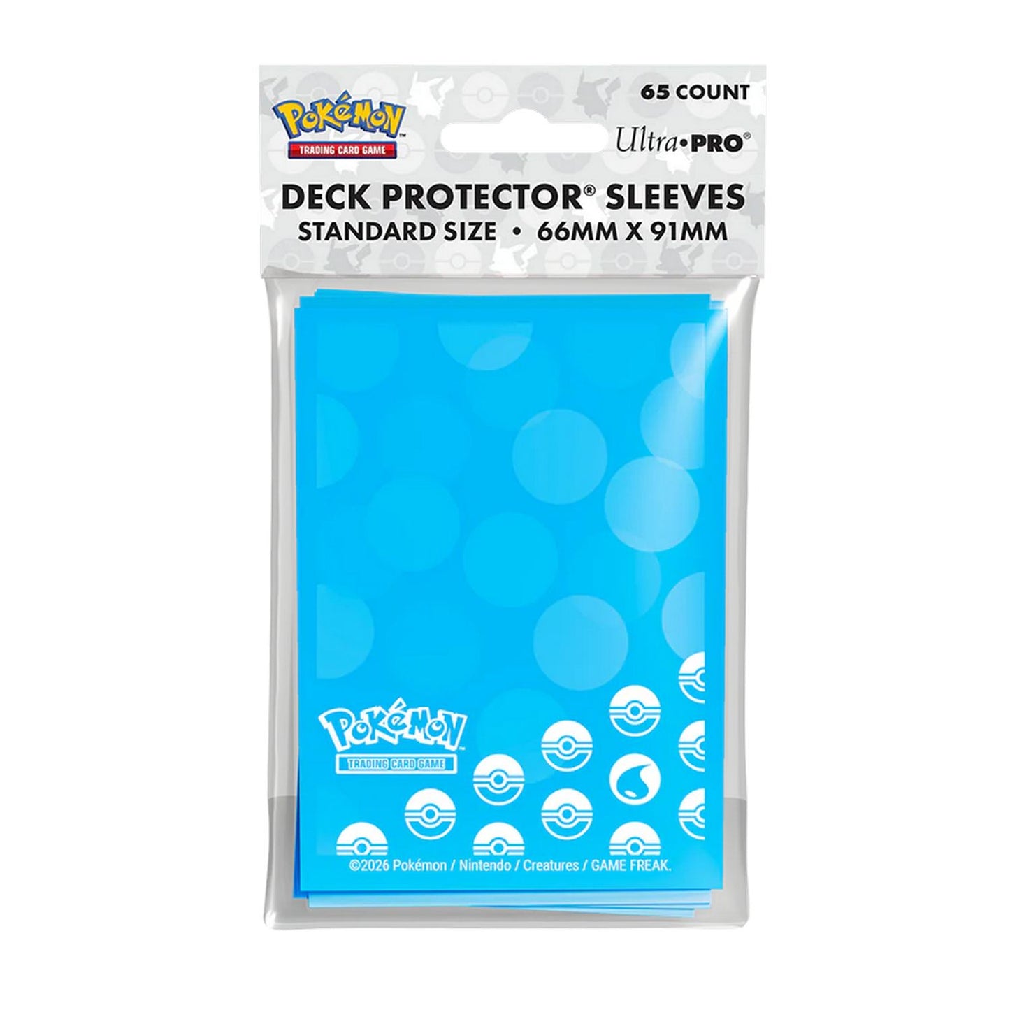 Ultra Pro: Pokemon Energy Sleeves - Water (65ct)
