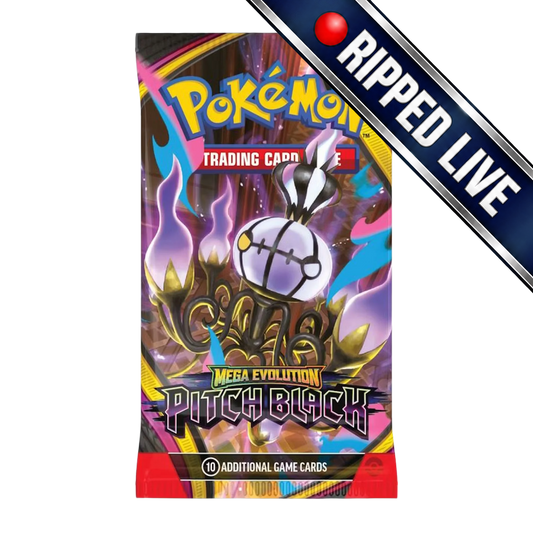 *BREAK* Pokemon: Mega Evolution Pitch Black Booster Pack