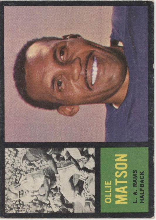 Ollie Matson 1962 Topps #79 Los Angeles Rams VG #2