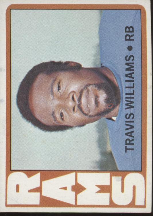 Travis Williams 1972 Topps RC #318 Los Angeles Rams EX