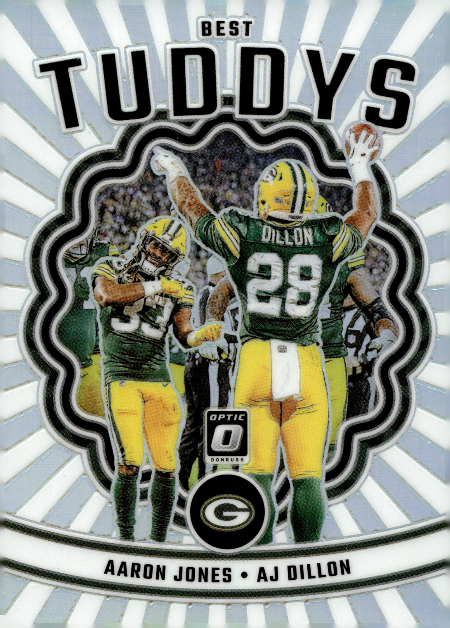 Aaron Jones 2023 Panini Donruss Optic Best Tuddys Prizm #BT-AA