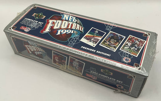 1991 Upper Deck Football Premiere Edition Complete Factory Set - Collector Store LLC