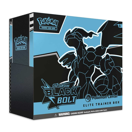Pokemon: Scarlet & Violet Black Bolt Pokemon Center Elite Trainer Box